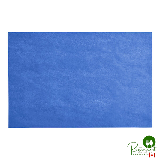 SatinWrap 2030-2700 20" x 30" 10 lb. Royal Blue Tissue Paper Sheets - 480/Pack