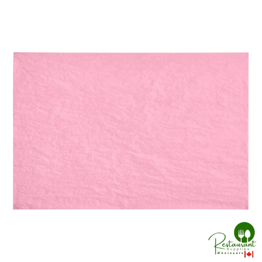 SatinWrap 20" x 30" 10 lb. Dark Pink Tissue Paper Sheets 2030-3100 - 480/Pack