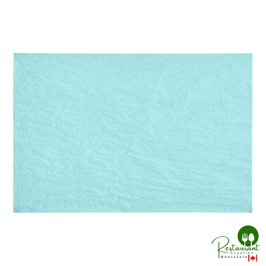 SatinWrap 20" x 30" 10 lb. Light Blue Tissue Paper Sheets 2030-1900 - 480/Pack