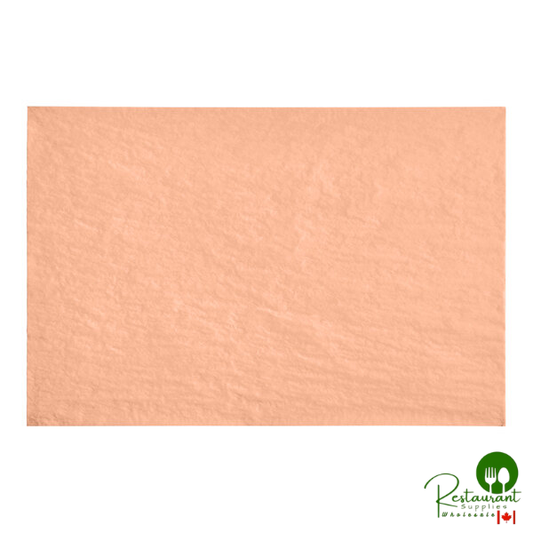 SatinWrap 20" x 30" 10 lb. Peach Tissue Paper Sheets 2030-3300 - 480/Pack