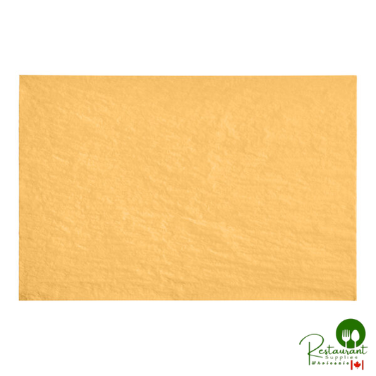 SatinWrap 20" x 30" 10 lb. Goldenrod Tissue Paper Sheets 2030-7100 - 480/Pack