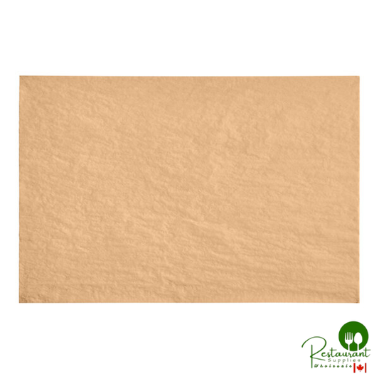 SatinWrap 20" x 30" 10 lb. Harvest Gold Tissue Paper Sheets 2030-0270 - 480/Pack