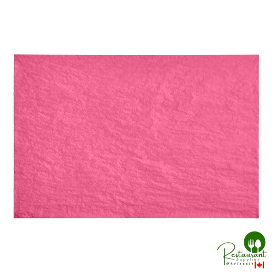 SatinWrap 20" x 30" 10 lb. Flamingo Tissue Paper Sheets 2030-0090 - 480/Pack