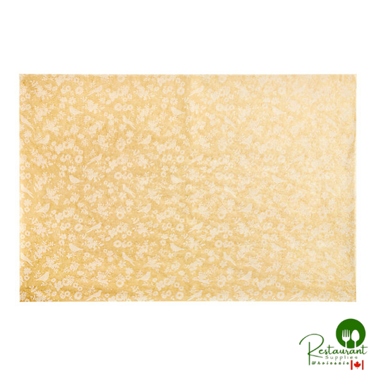 SatinWrap 20" x 30" 10 lb. Backyard Blossoms Tissue Paper Sheets 2030-SD#385 - 240/Pack