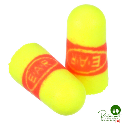 3M 312-1256 E-A-Rsoft™ SuperFit™ Yellow Uncorded Foam Earplugs - 200/Pack