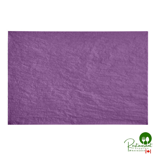 SatinWrap 20" x 30" 10 lb. Plum Tissue Paper Sheets 2030-0130 - 480/Pack