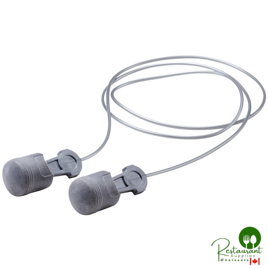 3M P1401 E-A-R™ Pistonz™ Gray Corded Foam Earplugs - 100/Pack