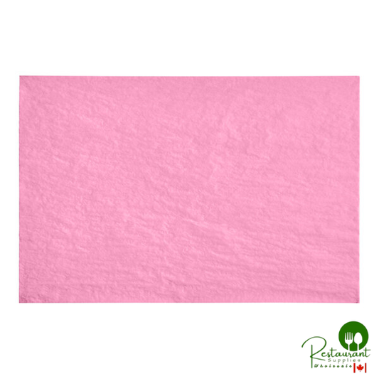 SatinWrap 20" x 30" 10 lb. Raspberry Tissue Paper Sheets 2030-0830 - 480/Pack