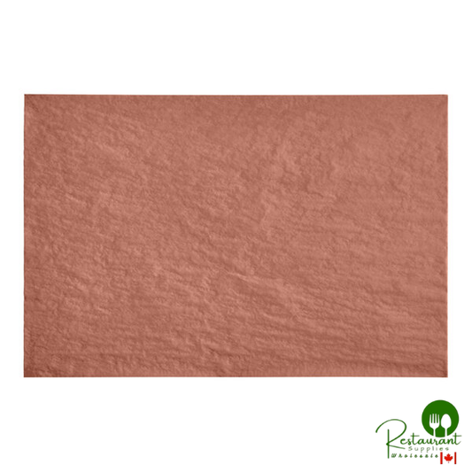 SatinWrap 20" x 30" 10 lb. Raw Sienna Tissue Paper Sheets 2030-0750 - 480/Pack