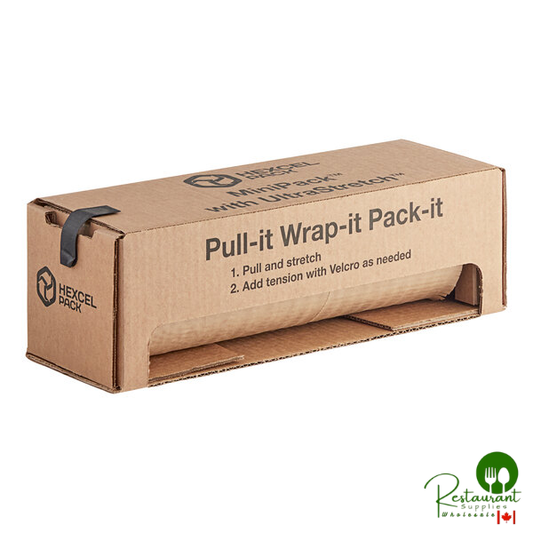 HexcelWrap MiniPack 12" x 300' Expanding Wrapping Paper Dispenser Box MP300