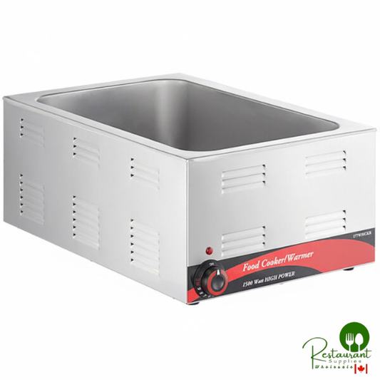 W50CKR 12" x 20" Full Size Electric Countertop Food Warmer - 120V, 1500W By Prime