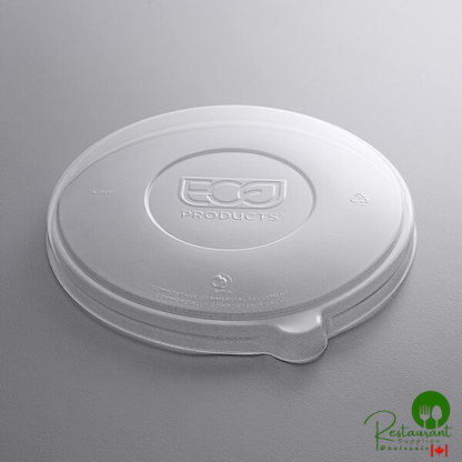 Eco-Products EP-BLLID WorldView 24-46 oz. Compostable Plastic Coupe Bowl Flat Lid - 400/Case