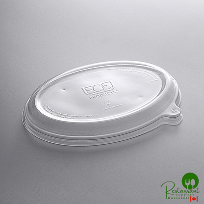 Eco-Products EP-SCV32LID-R WorldView 24-48 oz. 100% Recycled Content Oval Lid - 300/Case