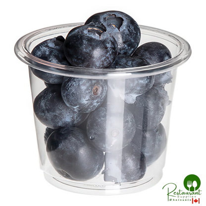 Eco-Products 1 oz. Compostable Clear PLA Plastic Portion Cup - 5,000/Case