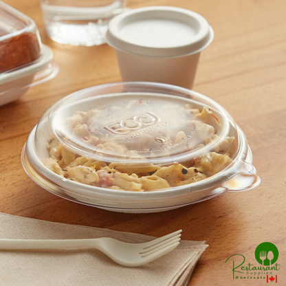 Eco-Products EP-BL16LID WorldView 12-16 oz. Compostable Plastic Coupe Bowl Lid - 400/Case