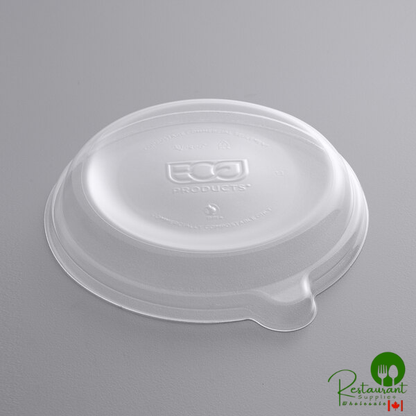 Eco-Products EP-BL16LID WorldView 12-16 oz. Compostable Plastic Coupe Bowl Lid - 400/Case