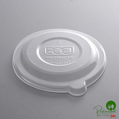 Eco-Products EP-BL6LID WorldView 6-8 oz. Compostable Plastic Coupe Bowl Lid - 600/Case