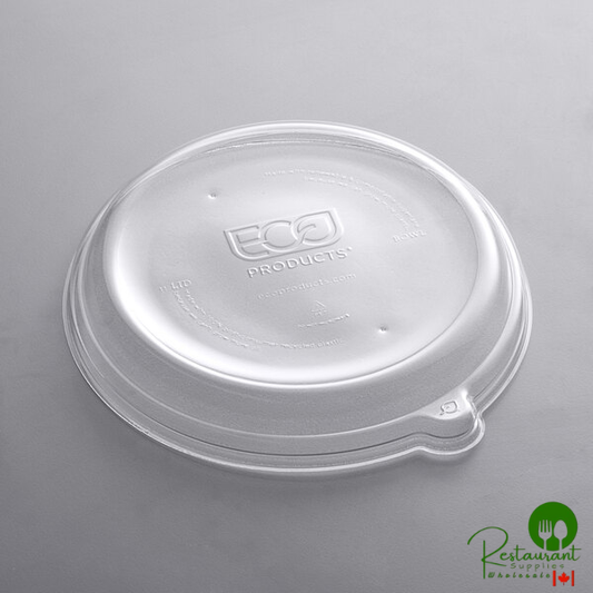 Eco-Products EP-BLRDLID WorldView 16-46 oz. 100% Recycled Content Round Plastic Dome Lid - 300/Case