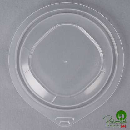 Fabri-Kal LFC SideKicks Microwaveable Side Dish Bowl / Container Vented Lid - 750/Case