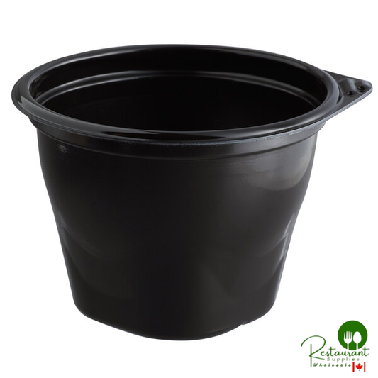 Fabri-Kal FC16B SideKicks 16 oz. Microwaveable Side Dish Bowl / Container - 500/Case