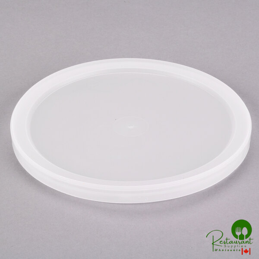 Placon 6 1/2" Microwavable Translucent Round Deli Container Lid - 200/Case
