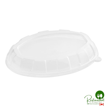 Stalk Market Oval Plastic Dome Lid for 32 oz. Fiber Containers - 200/Case