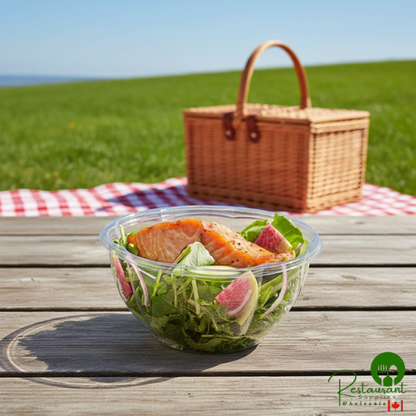 Stalk Market Clear PLA Salad Bowl 32 oz. - 300/Case