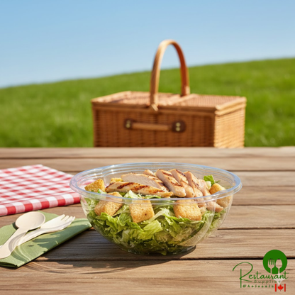 Stalk Market Clear PLA Salad Bowl 24 oz. - 300/Case
