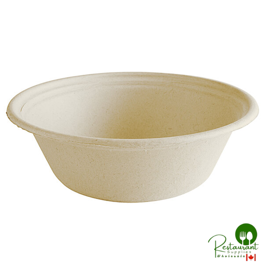 Tellus Products 32 oz. Compostable Fiber Bowl - 300/Case