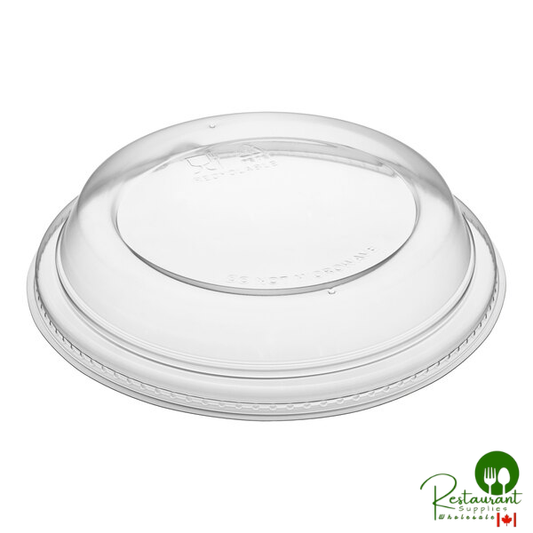 Tellus Products 24-48 oz. Round Vented Dome Take-Out Lid - 300/Case