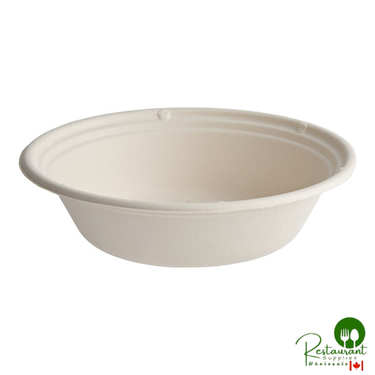 Tellus Products 24 oz. Compostable Fiber Bowl - 300/Case