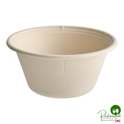 Tellus Products 48 oz. Compostable Fiber Bowl - 300/Case