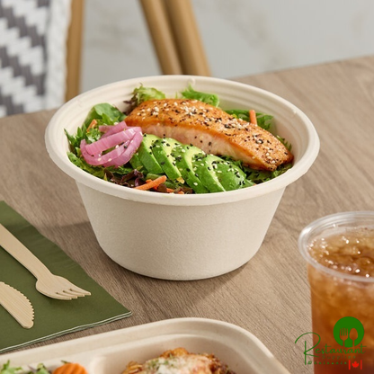 Tellus Products 48 oz. Compostable Fiber Bowl - 300/Case