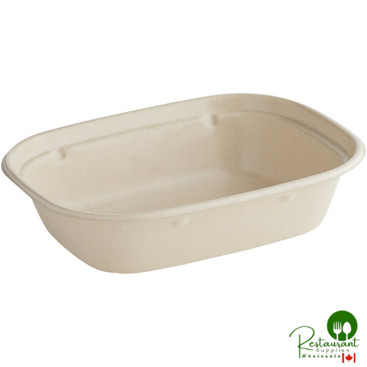 World Centric 30 oz. PLA Lined Compostable Fiber Box - 400/Case