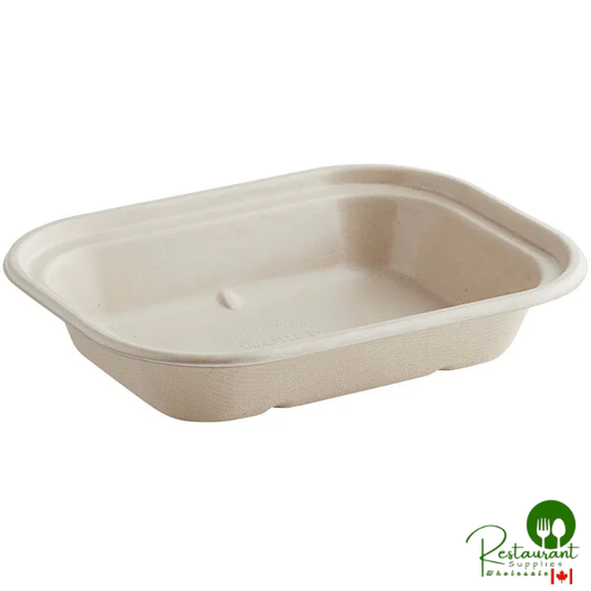 World Centric 17 oz. PLA Lined Compostable Fiber Container - 400/Case