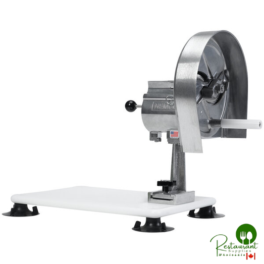Nemco 55200AN-B 1/16" - 1/2" Adjustable Easy Slicer Fruit / Vegetable Cutter with Base