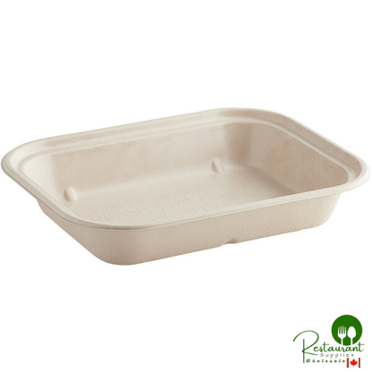 World Centric 36 oz. PLA Lined Compostable Fiber Box - 400/Case