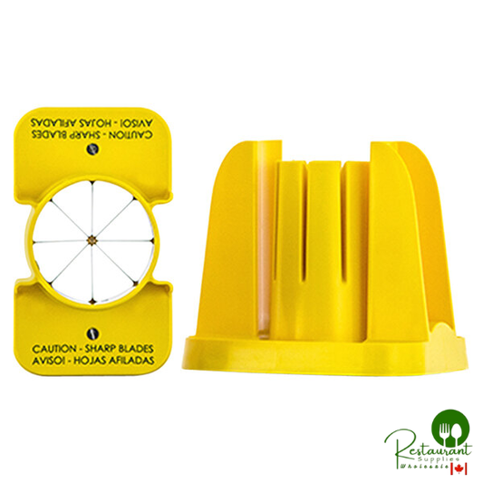 Prince Castle CW-6 Citrus Saber Plastic 8-Section Wedger Yellow