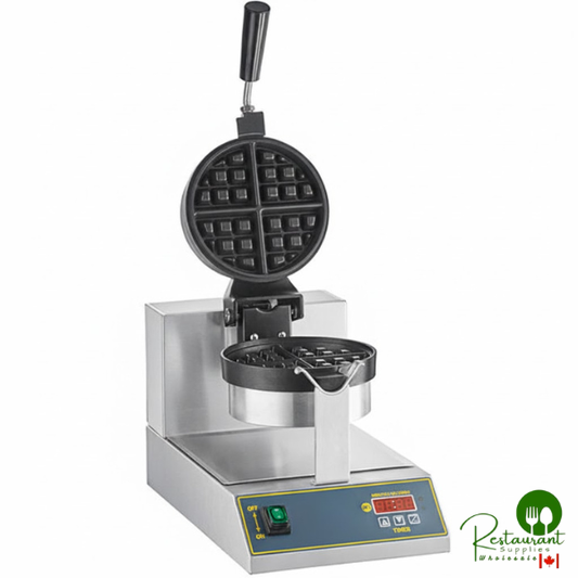 WBM13DGT Non-Stick Belgian Waffle Maker with Digital Timer and Temperature Controls - 120V By Prime
