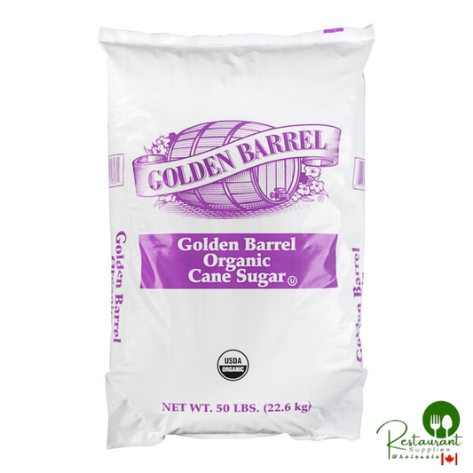 Golden Barrel Organic Cane Sugar - 50 lb.