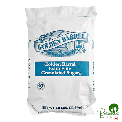 Golden Barrel Extra-Fine Granulated Pure Sugar 50 lb.