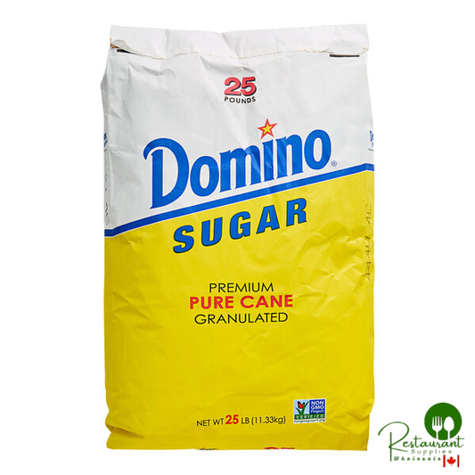 Domino Pure Cane Granulated Sugar - 25 lb.
