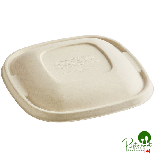 World Centric 24-48 oz. Compostable Fiber Lid - 400/Case