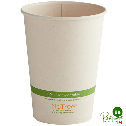 World Centric 32 oz. Compostable Bio Lined Paper Food Cup - 500/Case