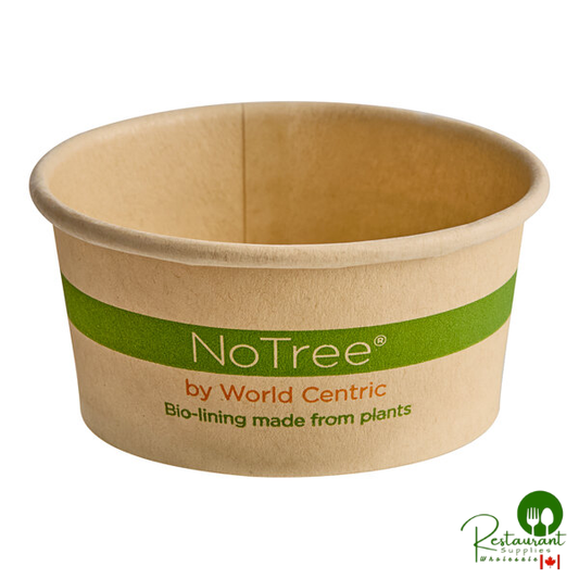 World Centric 2 oz. NoTree Compostable Portion Cup - 2,000/Case