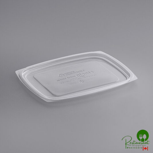 World Centric Clear PLA Lid for 24, 32 oz. Deli Containers - 600/Case