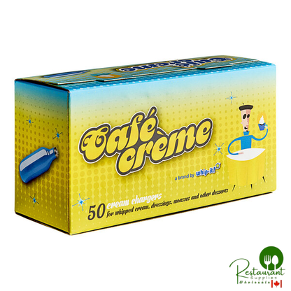 Whip-It CC-Cafe-50L Cafe Creme N20 Charger - 50/Box