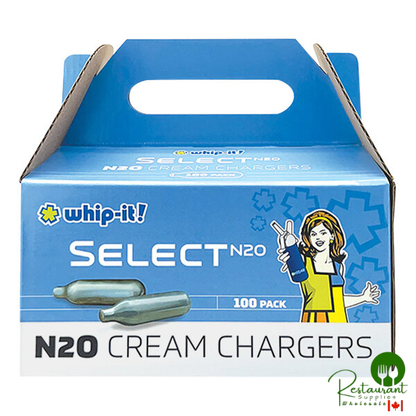 Whip-It CC-Sel-100L Select N20 Charger - 100/Box