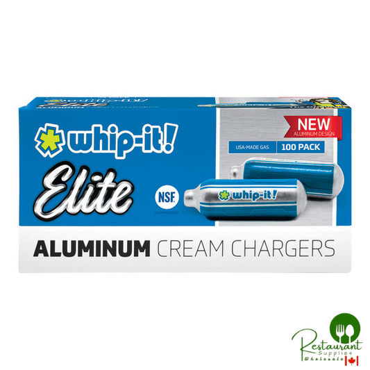 Whip-It CC-Elite-100A Elite Aluminum NSF N20 Charger - 100/Box