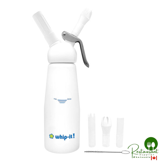Whip-It Explore 0.5 Liter White Aluminum Whipper DC-Exp-H07